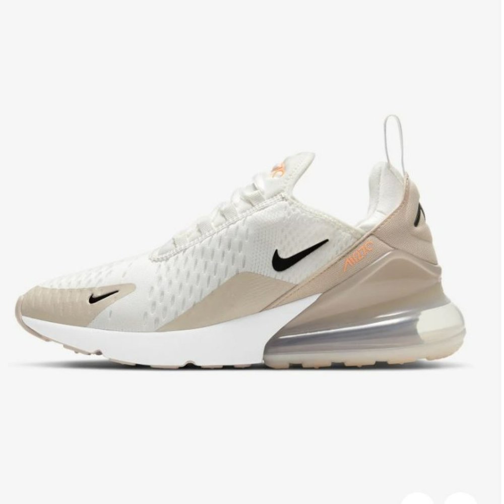 Nike Air Max 270 Women's tan & white size 6.5